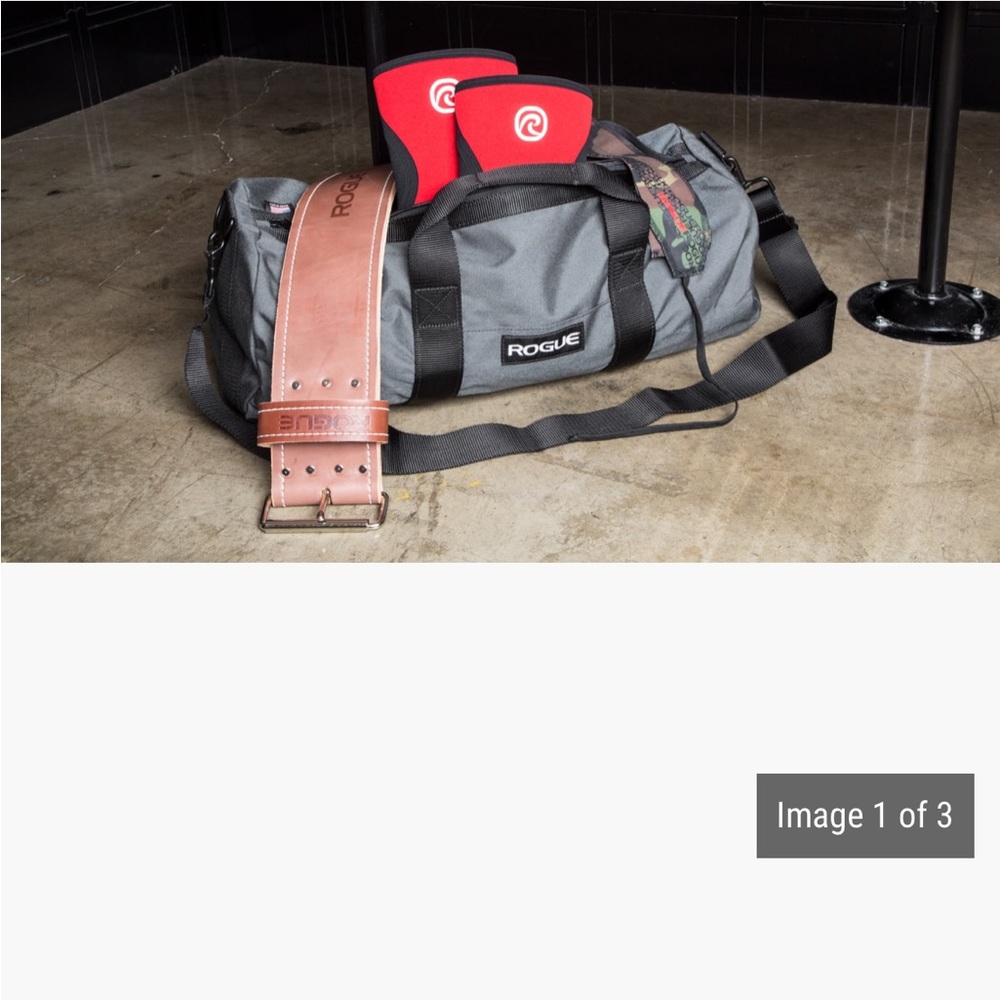 Rogue Gray Backpack with Black Accents